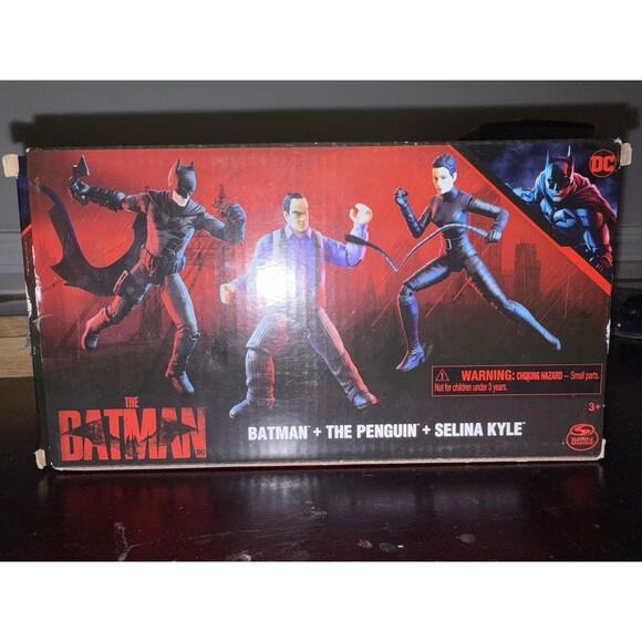 Spin Master Other - Spin Master Batman Action Figure Collection - Batman, Penguin, Selina Kyle